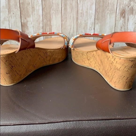 𝅺MADDEN Girl 8.5 Beaded Wedges - Picture 4 of 5